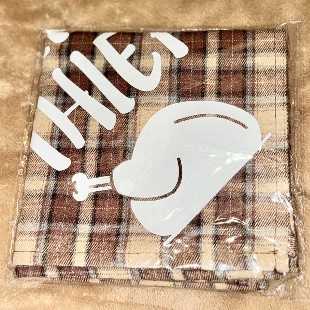 Thanksgiving Dog “Turkey Thief “Bandana S/M- NEW